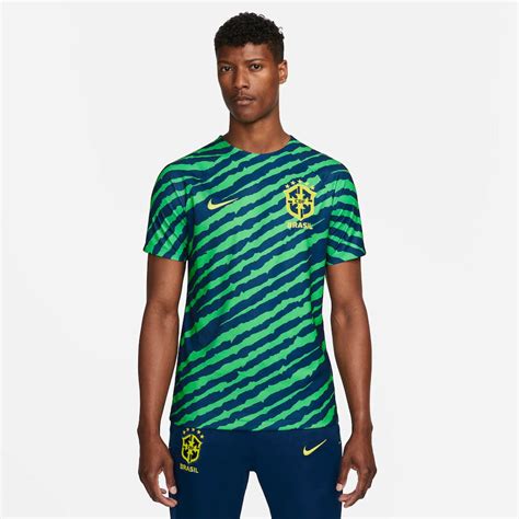 camisa aquecimento brasil 2022